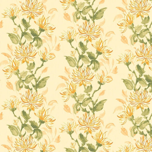 Kiku Wallpaper - Sunrise - Ohpopsi - HAN50126W - Premier Wallcovering