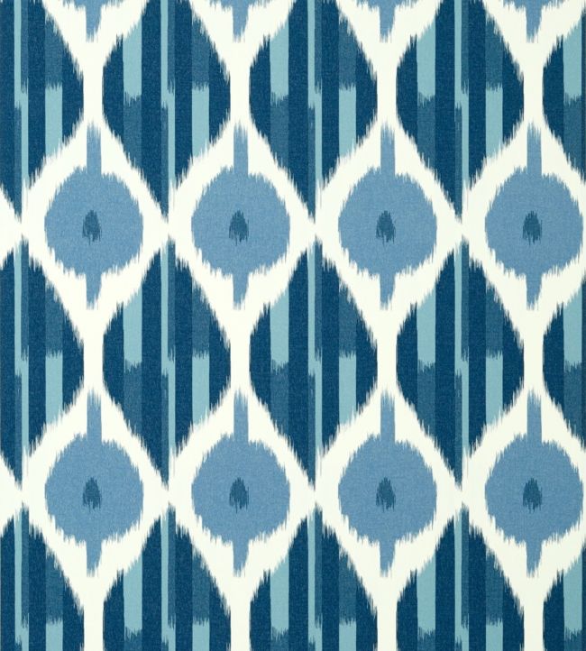 Kimono Wallpaper - Navy - AT9855 - Anna French - Premier Wallcovering