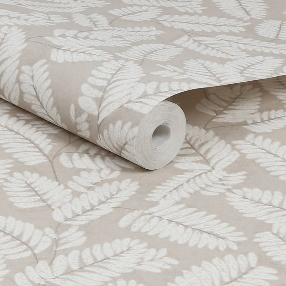 Kindred Leaf Wallpaper - Neutral - Next - 121195 - Premier Wallcovering