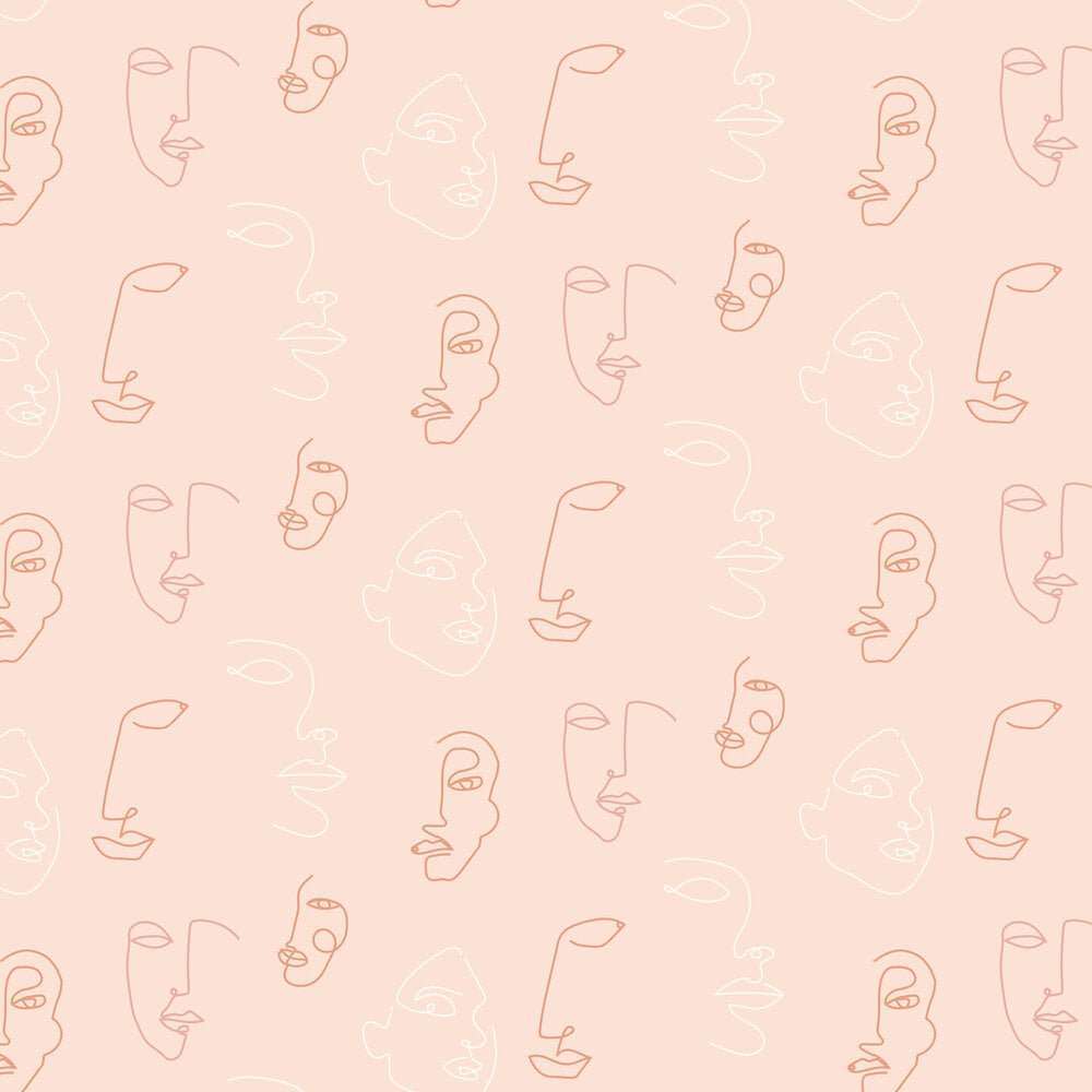 Kindred Wallpaper - Blush Pink - Furn - KINDRED/WP1/BPN - Premier Wallcovering