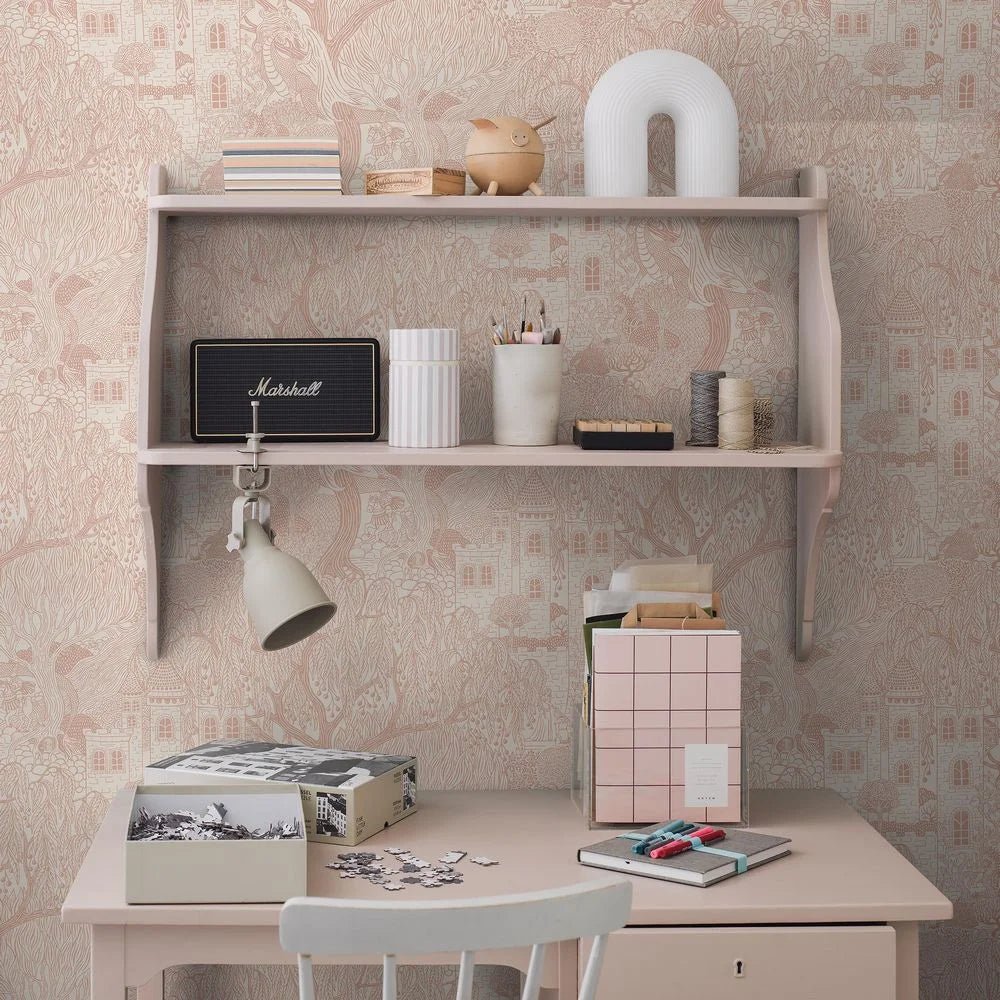 Kingdom of the Willow Wallpaper - Pink - Boråstapeter - 8146 - Premier Wallcovering