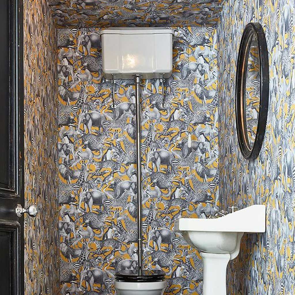 Kingdom Wallpaper - Lion - Graham & Brown - 105476 - Premier Wallcovering