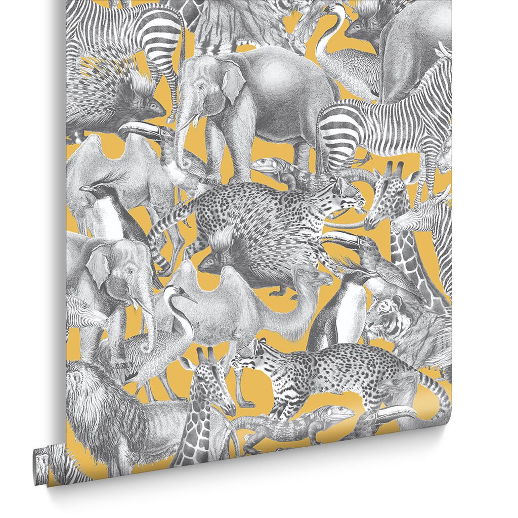 Kingdom Wallpaper - Lion - Graham & Brown - 105476 - Premier Wallcovering