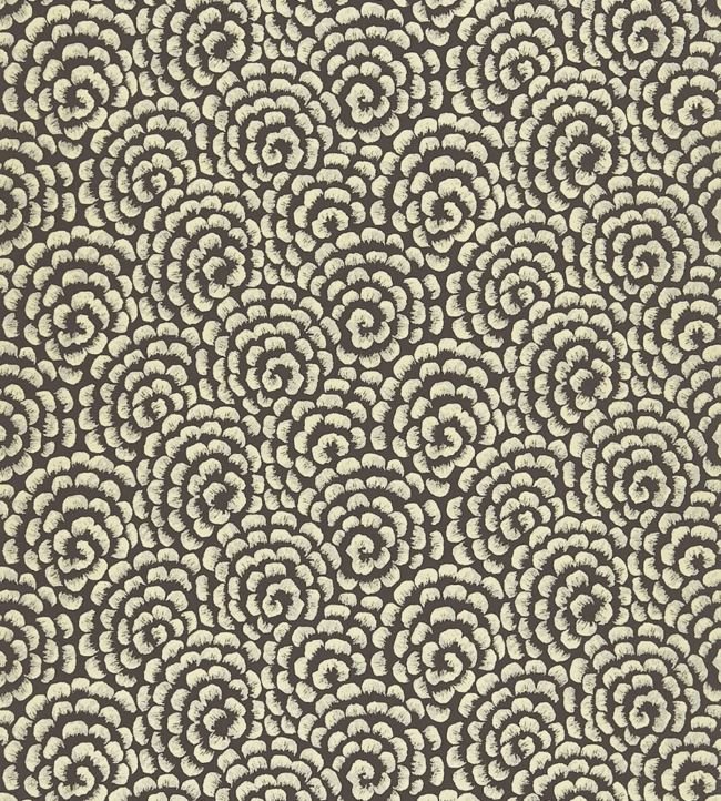 Kingsley Wallpaper - Black/Gold - Nina Campbell - NCW4395 - 02 - Premier Wallcovering