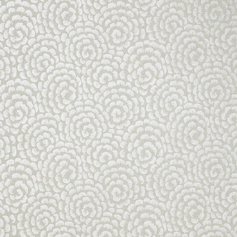 Kingsley Wallpaper - Silver/ Ivory - Nina Campbell - NCW4395-04 - Premier Wallcovering