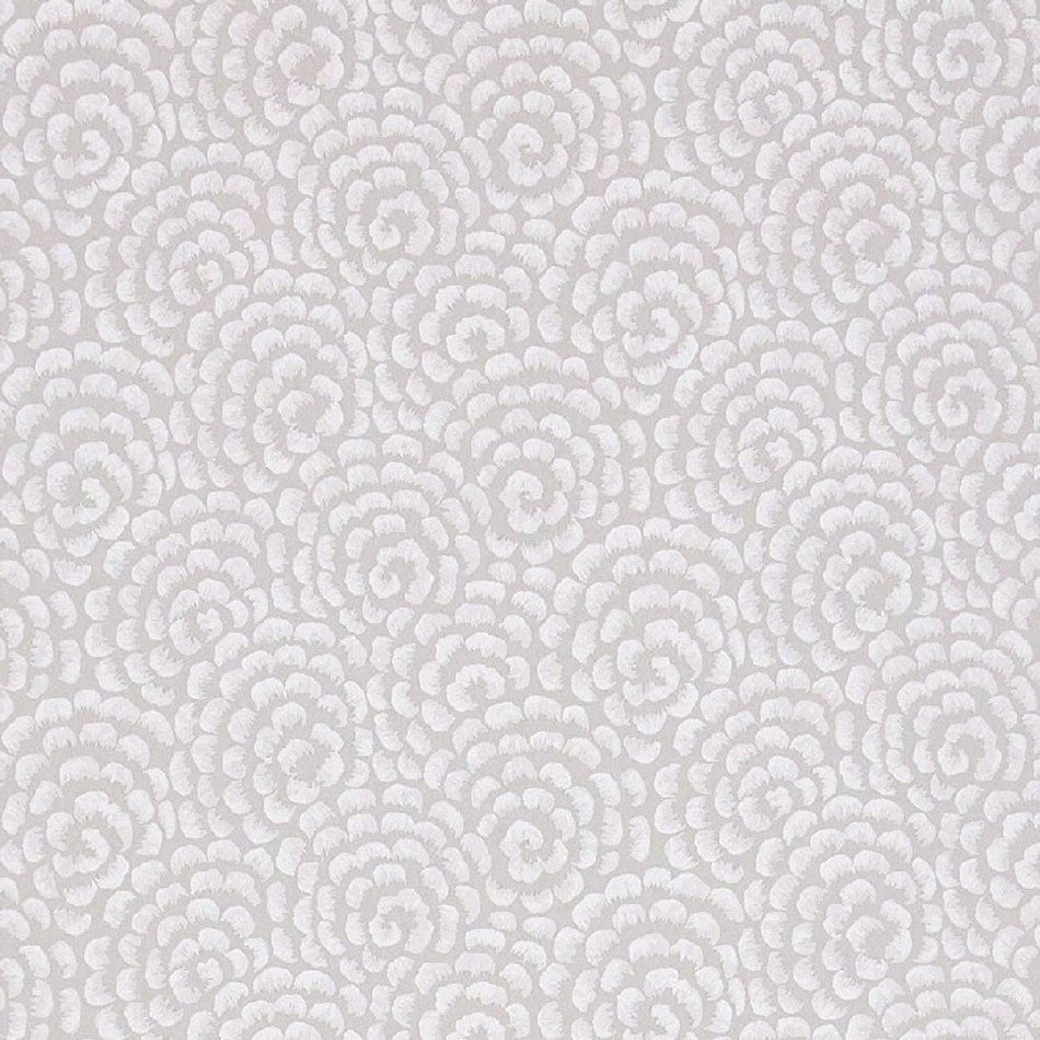 Kingsley Wallpaper - Dove Grey/Ivory - Nina Campbell - NCW4395-05 - Premier Wallcovering