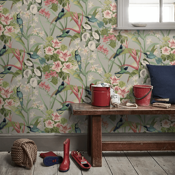 Kingsmere Wallpaper - Warm Pebble - Timothy Wilman - TW2533 - Premier Wallcovering
