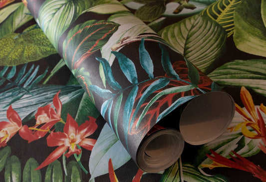 Kiribati Tropical Wallpaper - Pineapple - Hohenberger - 26742 - Premier Wallcovering