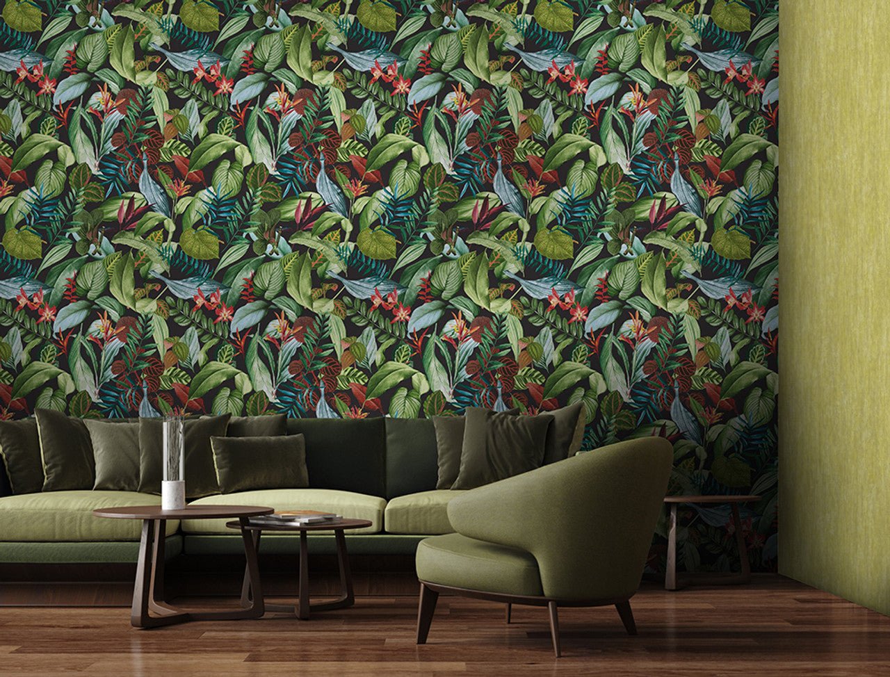 Kiribati Tropical Wallpaper - Pineapple - Hohenberger - 26742 - Premier Wallcovering