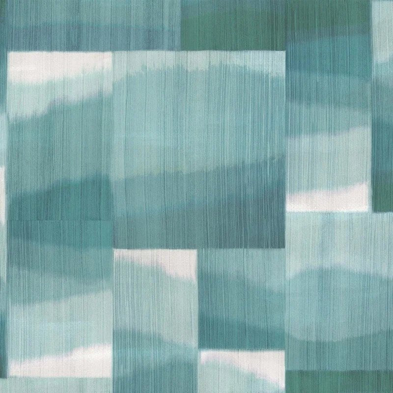 Kirigami Wallpaper - Teal - Osborne & Little - W7553-01 - Premier Wallcovering