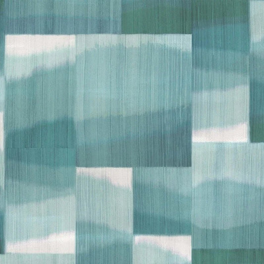 Kirigami Wallpaper - Teal - Osborne & Little - W7553-01 - Premier Wallcovering