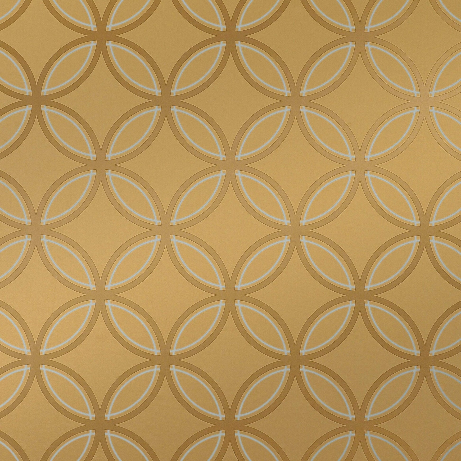 Kirkos Wallpaper - Metallic Gold - Thibaut - T1898 - Premier Wallcovering