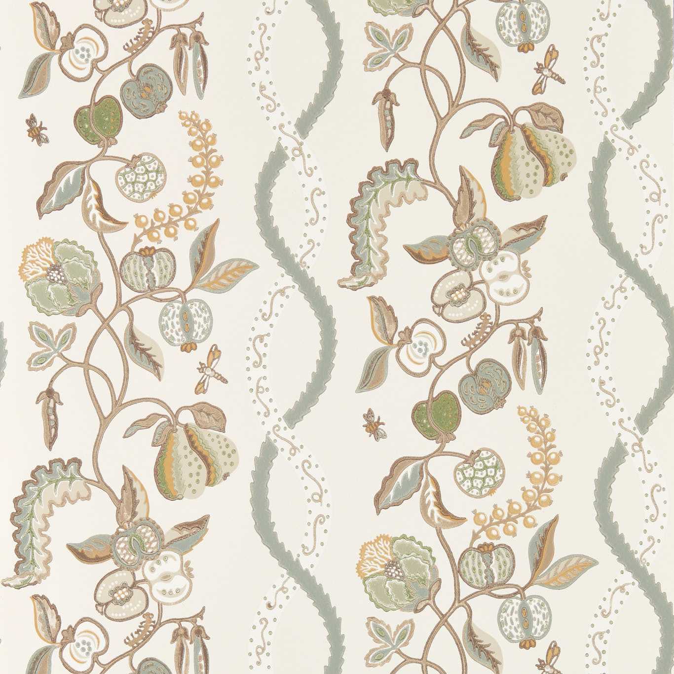 Kitchen Garden Wallpaper - Gloucestershire Pear - Sanderson - DHIP217500 - Premier Wallcovering