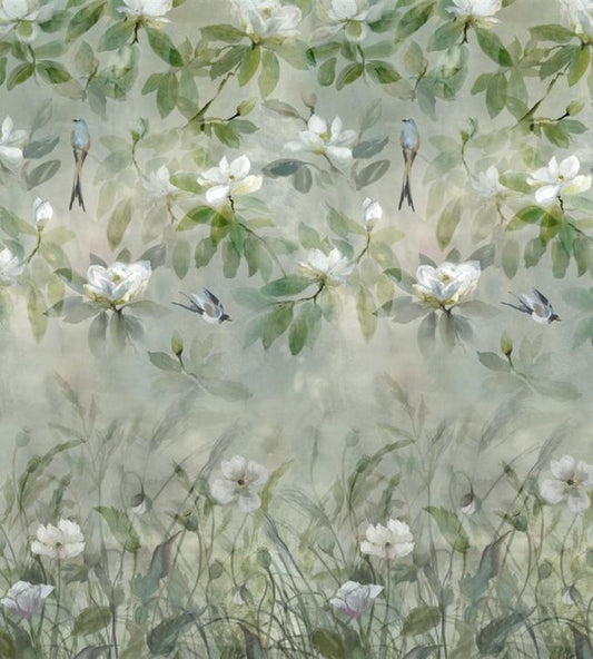 Kiyosumi Wallpaper - Celadon - PDG1113/01 - Designers Guild - Premier Wallcovering
