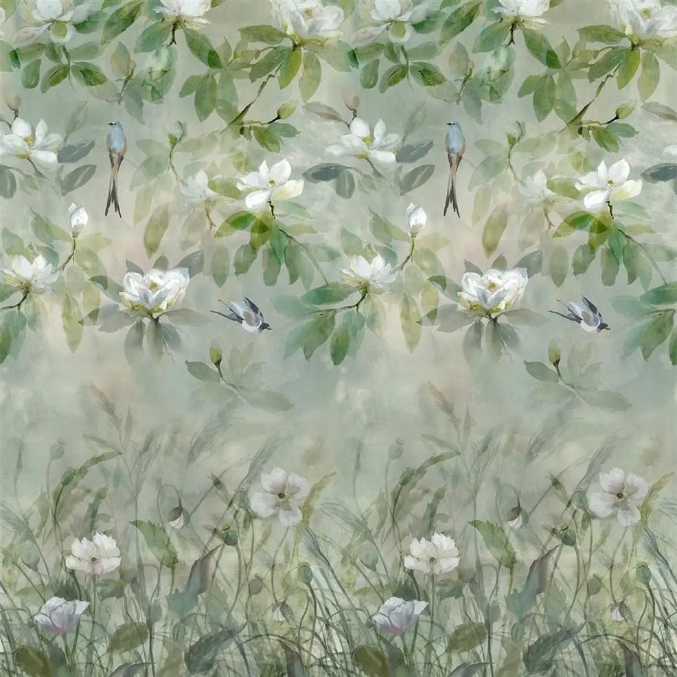 Kiyosumi Wallpaper - Celadon - Designers Guild - PDG1113/01 - Premier Wallcovering