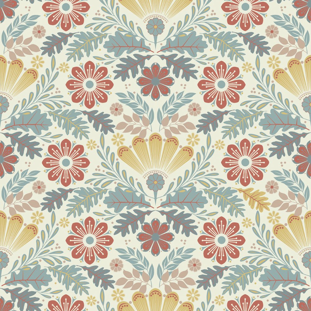 Klockrike Wallpaper - Multicolored - Midbec - 24121 - Premier Wallcovering