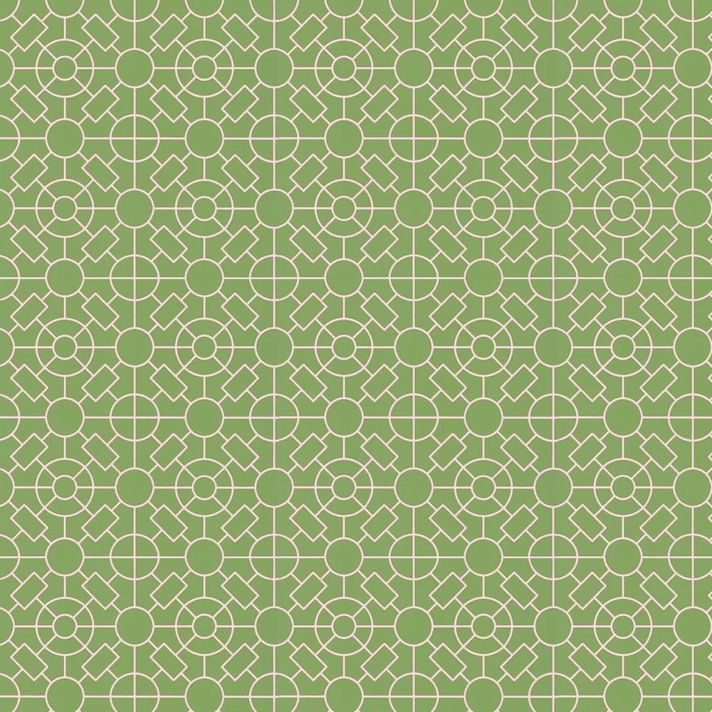 Knot Garden Wallpaper - Garden Green - Osborne & Little - W7455-02 - Premier Wallcovering