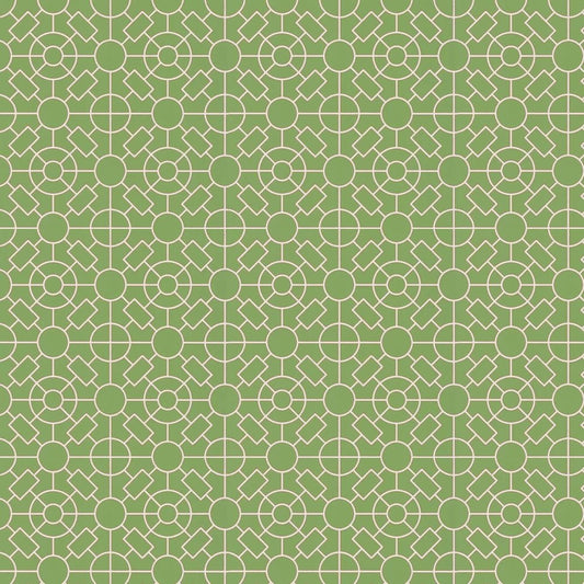 Knot Garden Wallpaper - Garden Green - Osborne & Little - W7455-02 - Premier Wallcovering