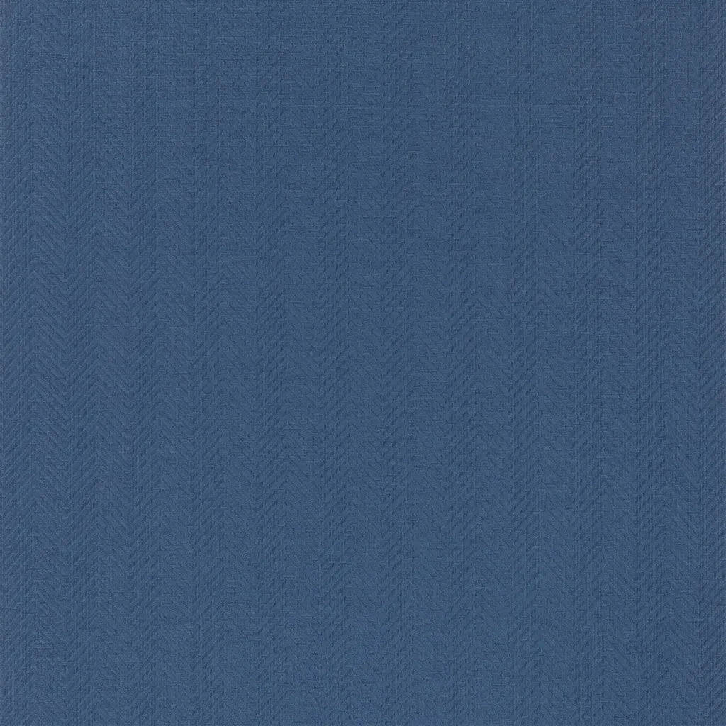 Koa Chevron Wallpaper - Cobalt - Ralph Lauren - PRL5081/02 - Premier Wallcovering