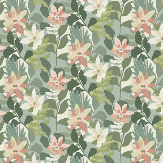 Koko Wallpaper - Green - A Street Prints - FD26452 - Premier Wallcovering
