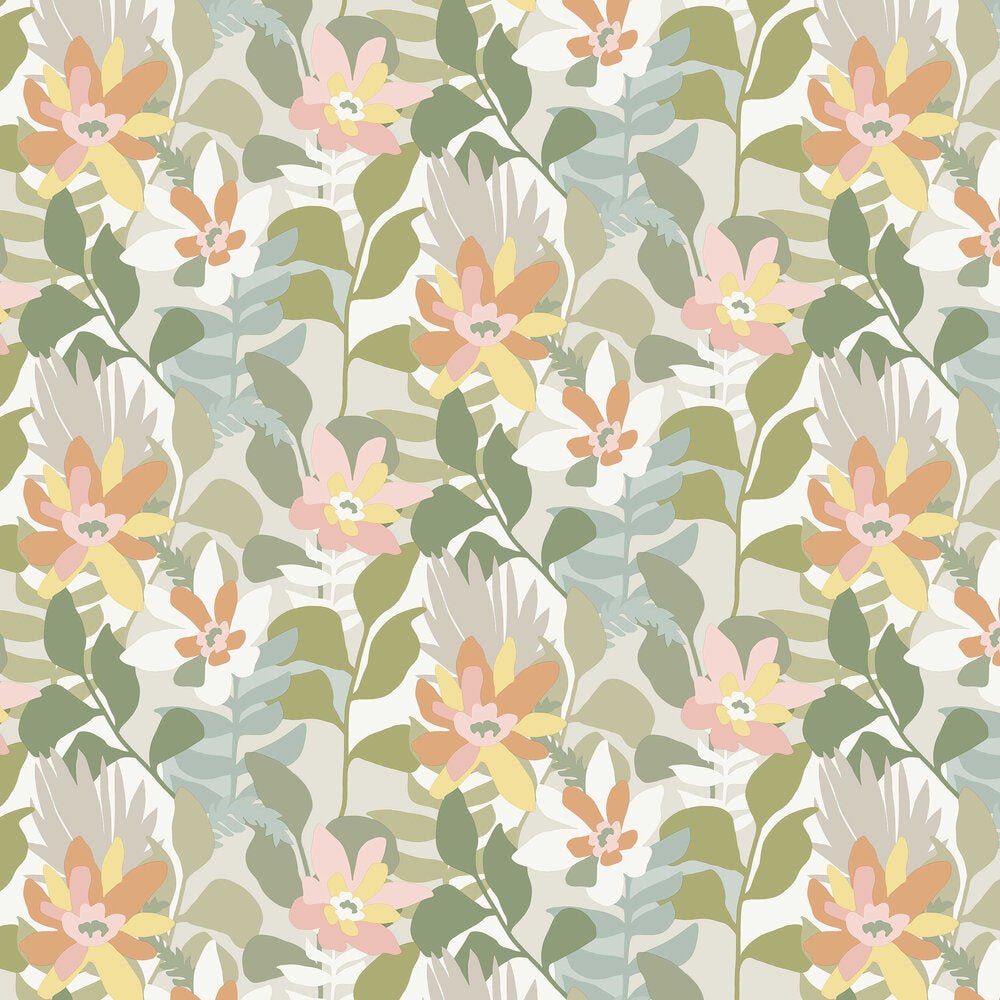 Koko Wallpaper - Taupe - A Street Prints - FD26453 - Premier Wallcovering
