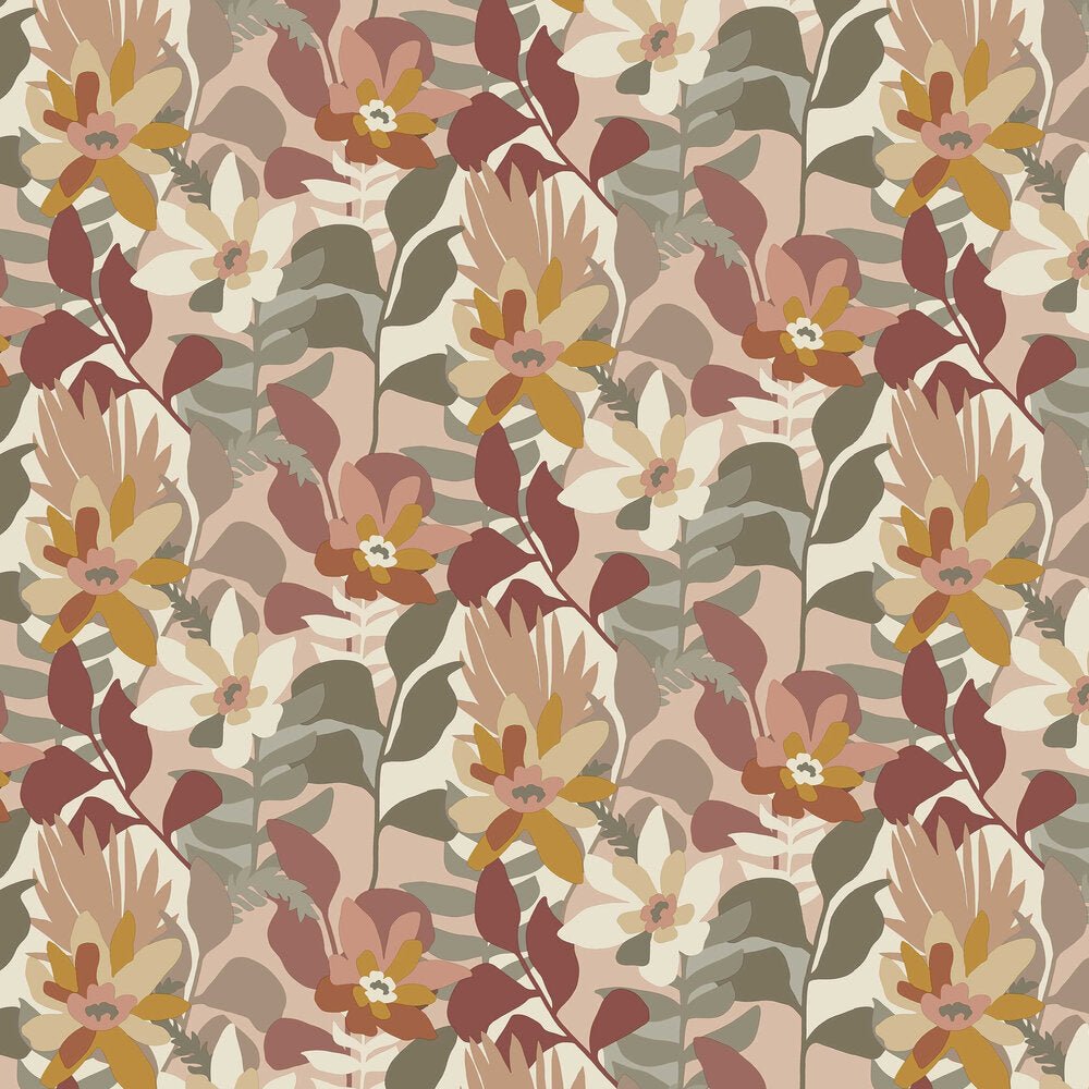 Koko Wallpaper - Rose - A Street Prints - FD26455 - Premier Wallcovering