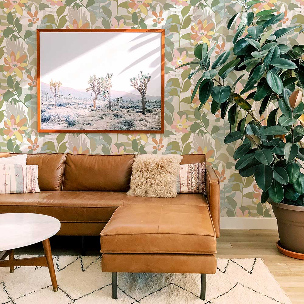 Koko Wallpaper - Taupe - A Street Prints - FD26453 - Premier Wallcovering