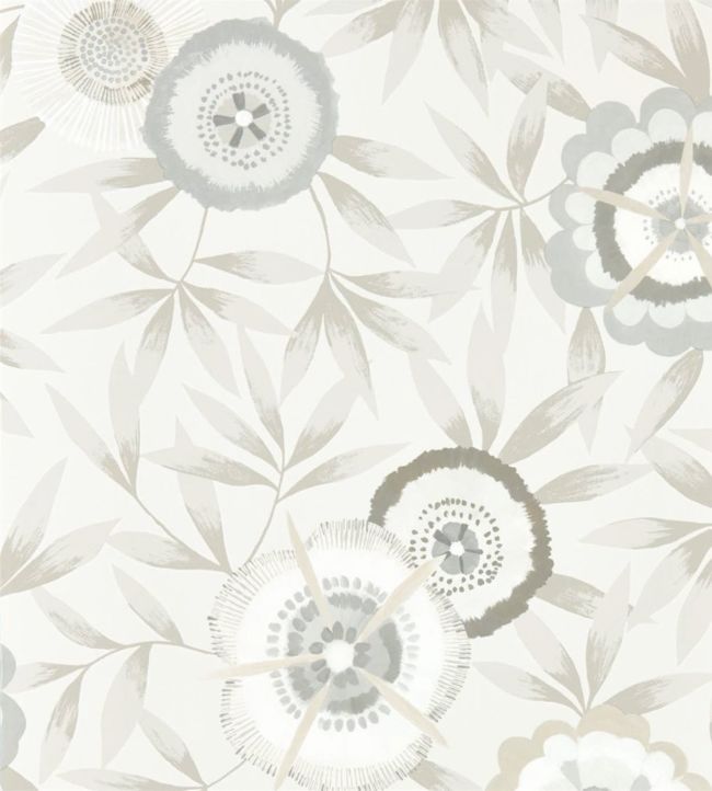 Komovi Wallpaper - Dove/Linen - HSAW112162 - Harlequin - Premier Wallcovering