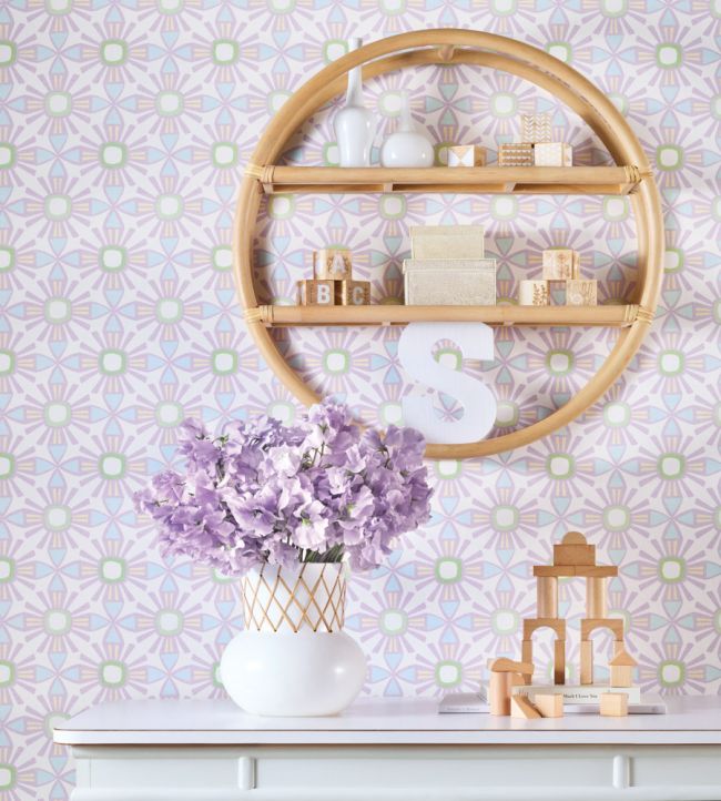 Kona Wallpaper - Blue & Beige - Thibaut - T15830 - Premier Wallcovering