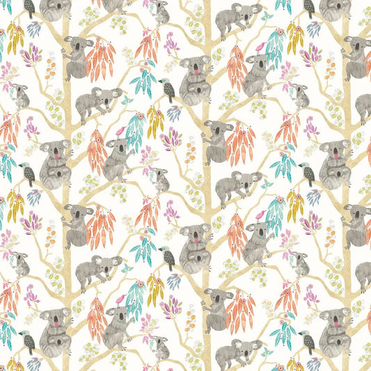Kooka Koala Wallpaper - Pumpkin - Ohpopsi - WGU50126W - Premier Wallcovering