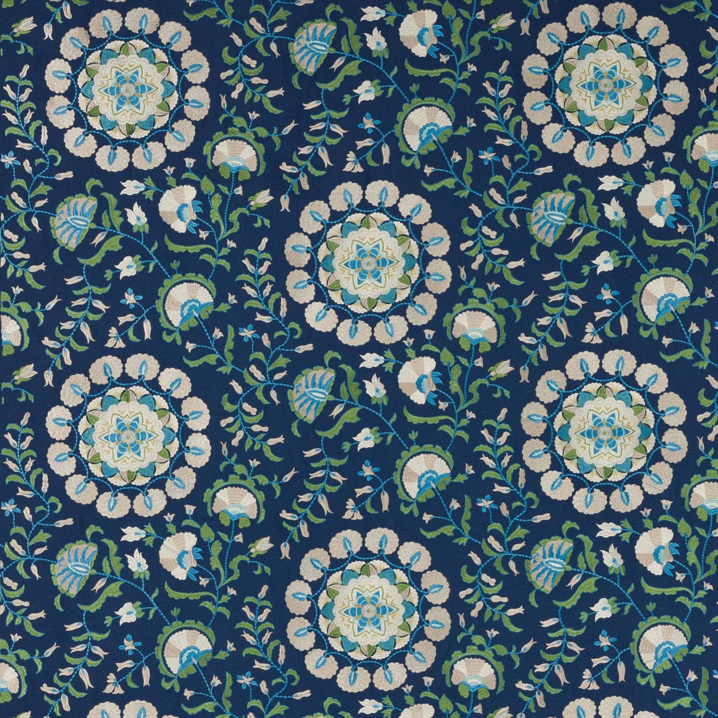 Koti Fabric - Outremer - Manuel Canovas - M4122-03 - Premier Wallcovering