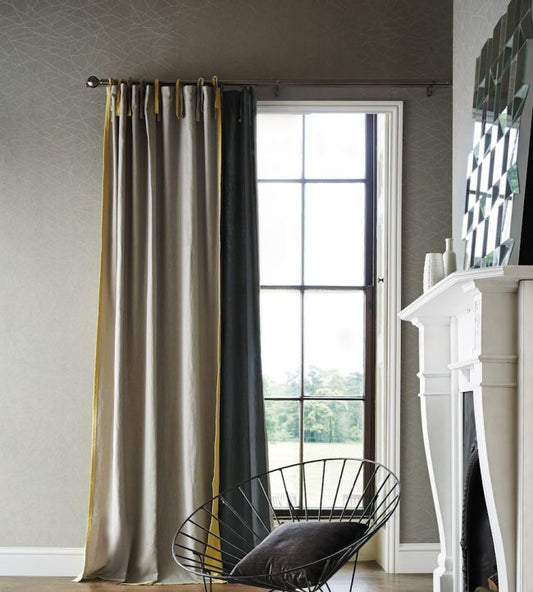 Koto Wallpaper - Steel - HMOW110894 - Harlequin - Premier Wallcovering