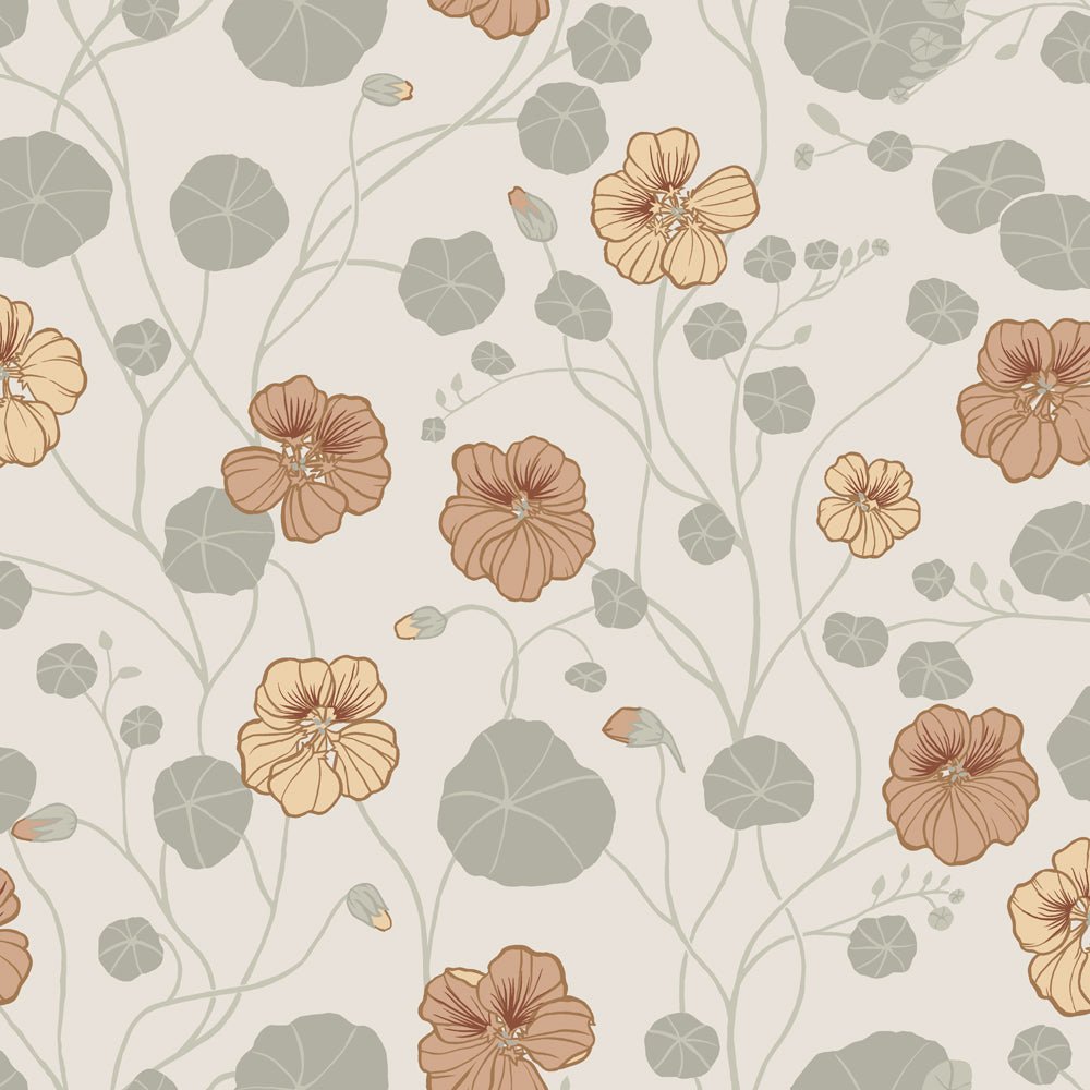 Krasseslinga Wallpaper - Gray - Midbec - 12303 - Premier Wallcovering