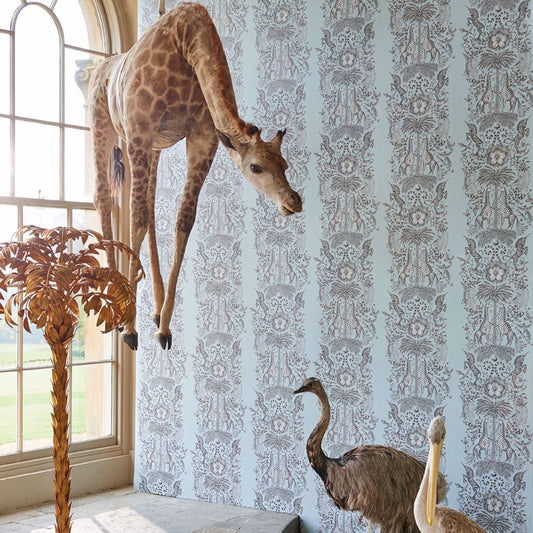 Kruger Wallpaper - Eggshell - Clarke & Clarke - Emma J Shipley - W0102/01 - Premier Wallcovering