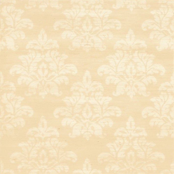 Kunqu Damask Wallpaper - Beige - Thibaut - T5003 - Premier Wallcovering