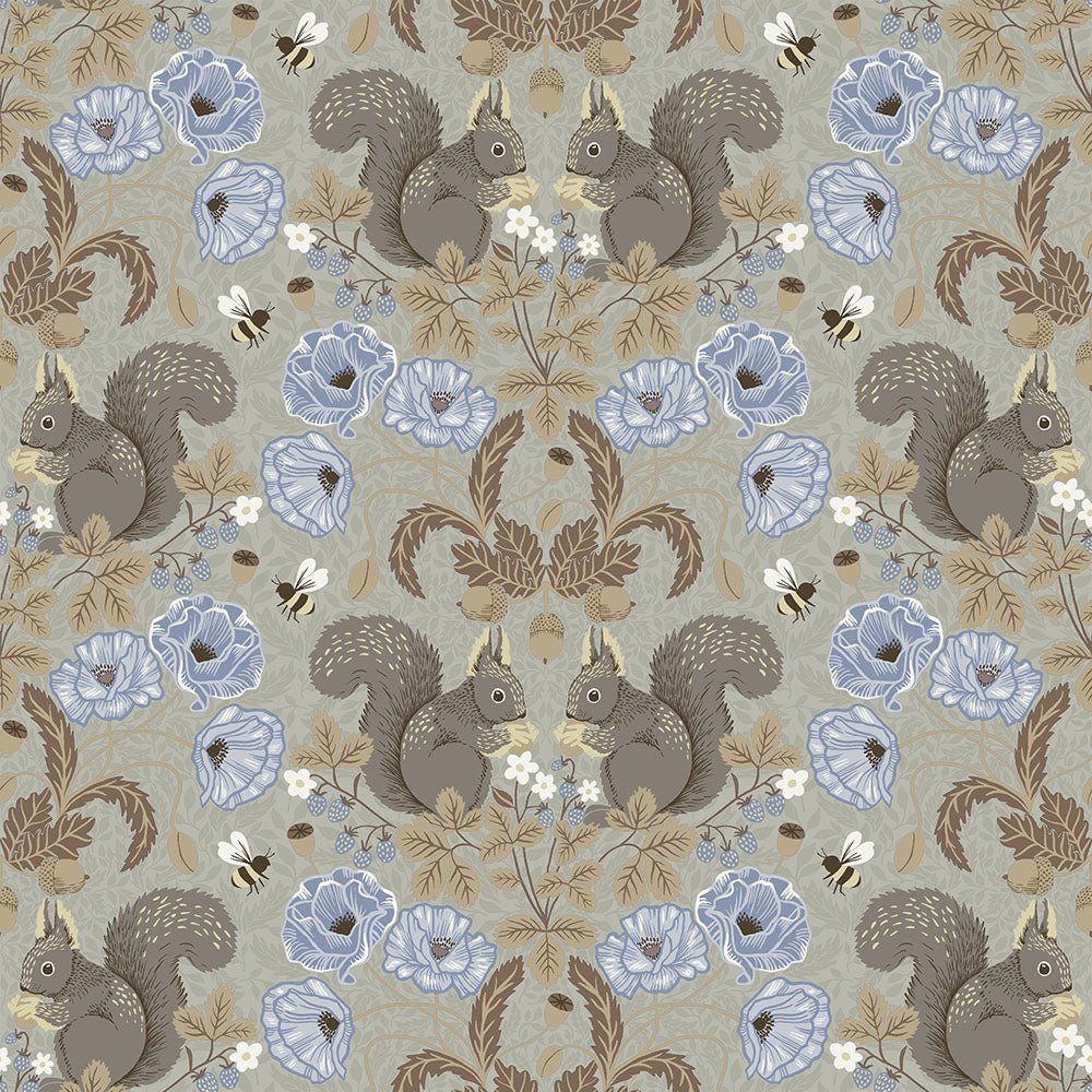 Kurre Wallpaper - Light Blue - Midbec - 44121 - Premier Wallcovering