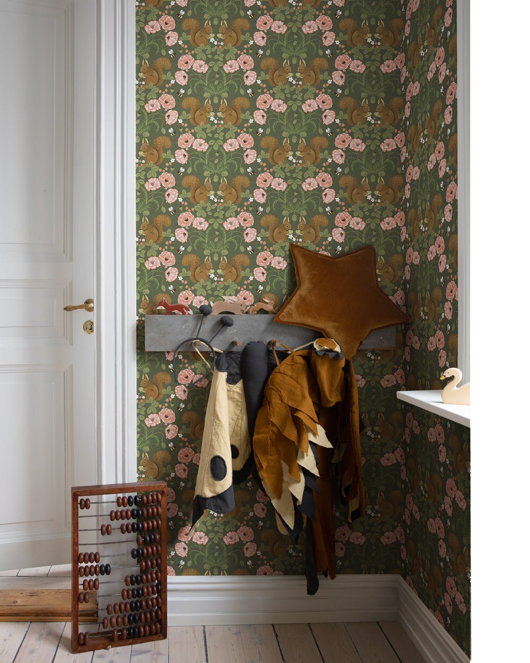 Kurre Wallpaper - Green - Midbec - 44124 - Premier Wallcovering