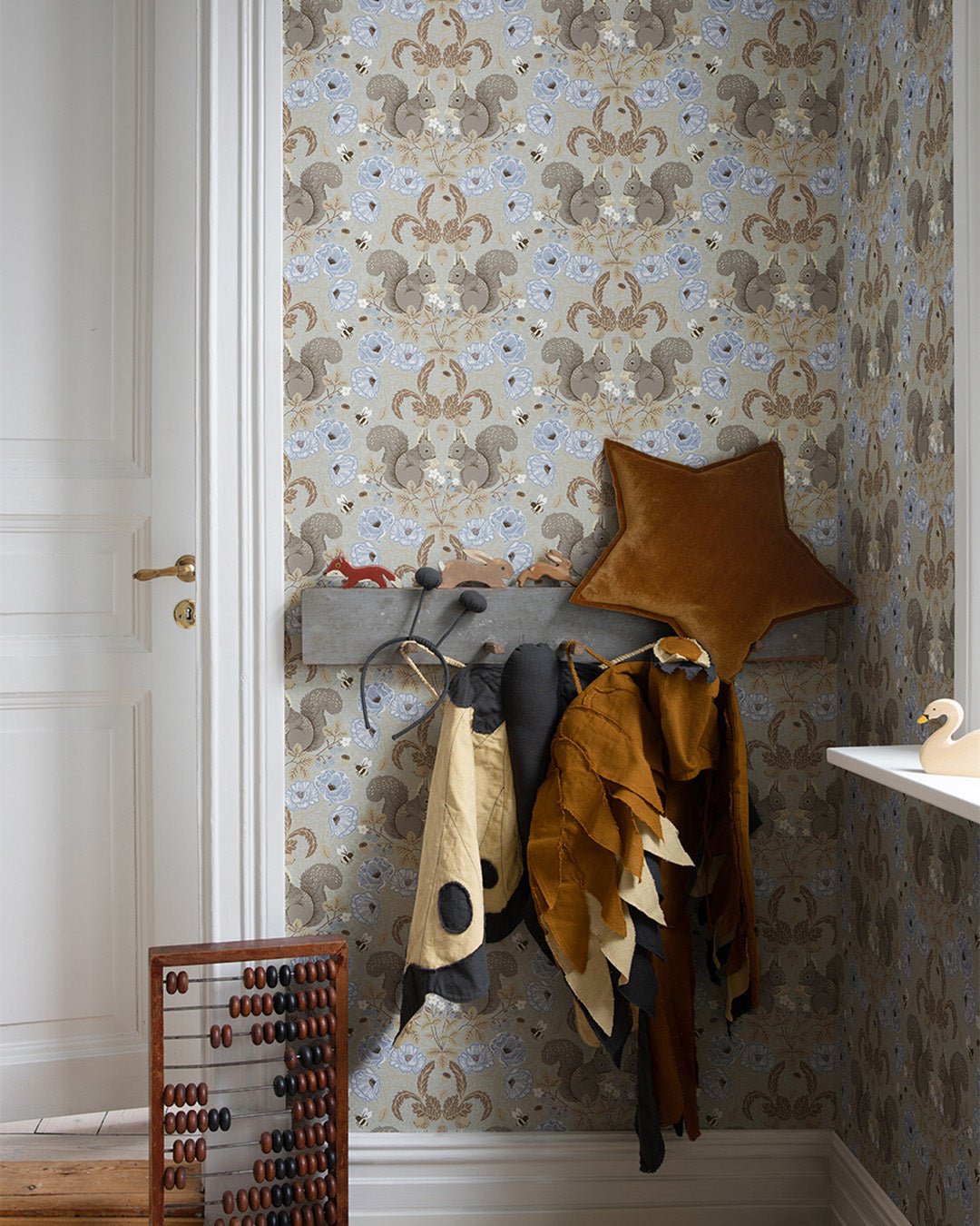 Kurre Wallpaper - Light Blue - Midbec - 44121 - Premier Wallcovering