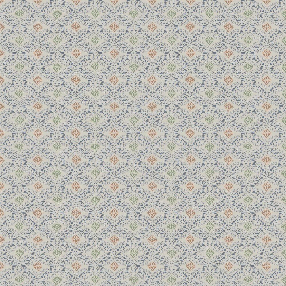 Kvarnholmen Wallpaper - Blue - Boråstapeter - 8054 - Premier Wallcovering