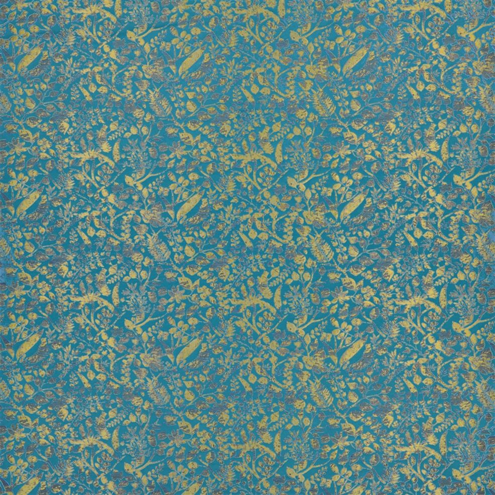 L Eden Fabric - Bleu Nigelle - Christian Lacroix - FCL7041/02 - Premier Wallcovering