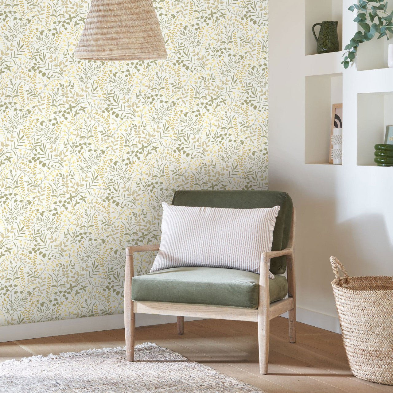 La Bastide Echappee Belle Wallpaper - Argile - Casadeco - 89837337 - Premier Wallcovering