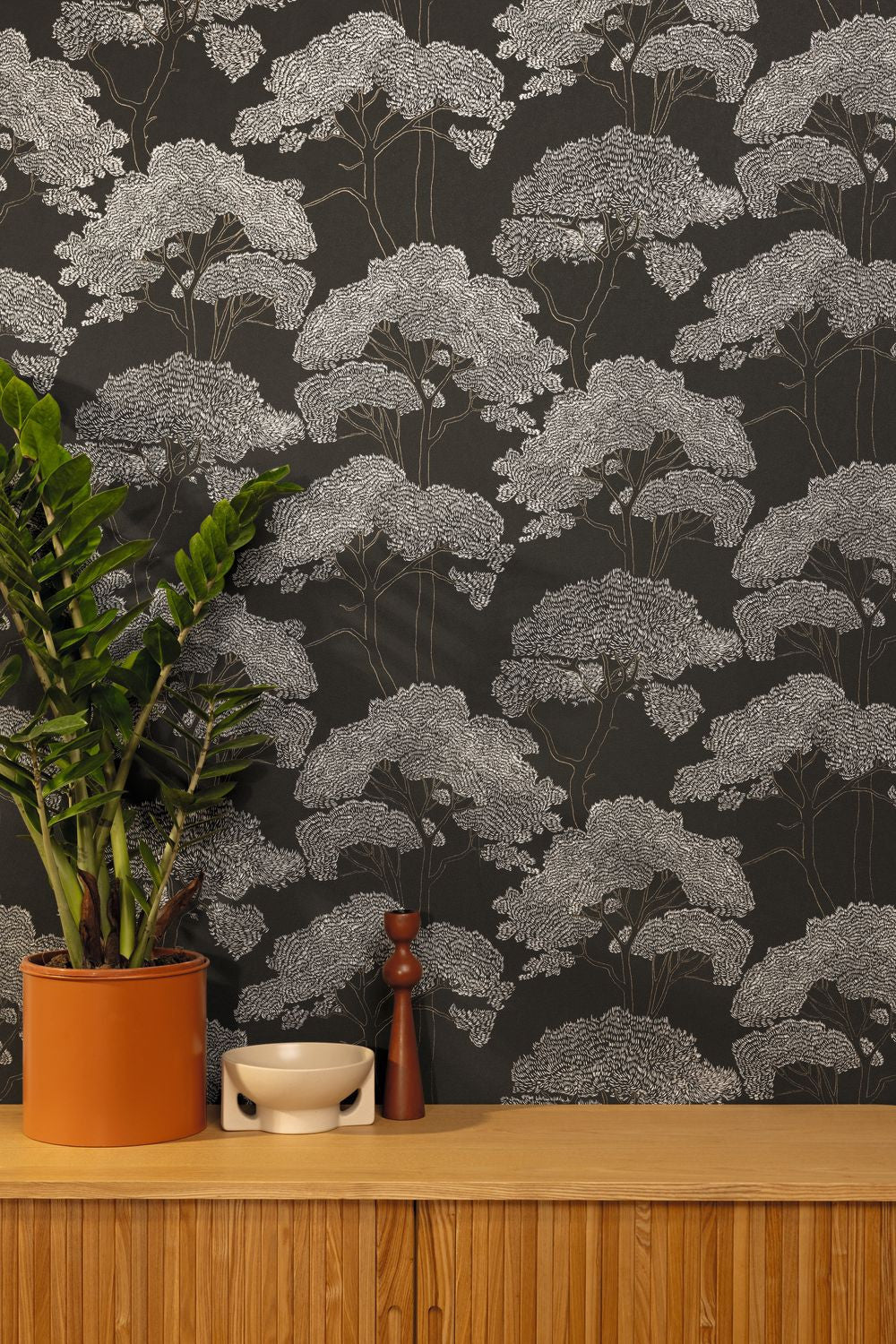 La Ciotat Wallpaper - Noir Blanc - Caselio - 105439058 - Premier Wallcovering
