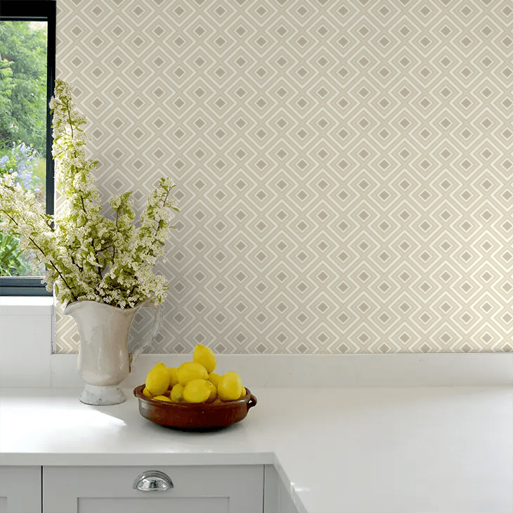 La Fiorentina Small Wallpaper - Parchment - GP & J Baker - BW45098/6 - Premier Wallcovering