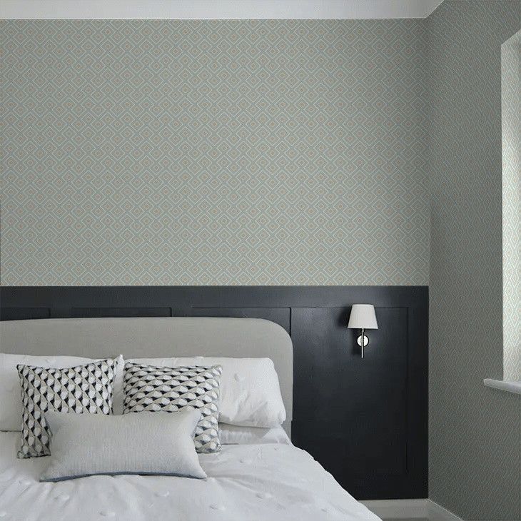 La Fiorentina Small Wallpaper - Aqua - GP & J Baker - BW45098/4 - Premier Wallcovering