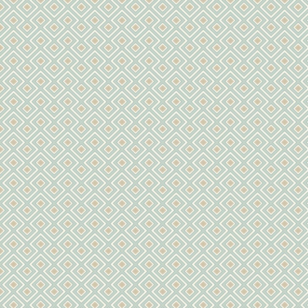 La Fiorentina Small Wallpaper - Aqua - GP & J Baker - BW45098/4 - Premier Wallcovering