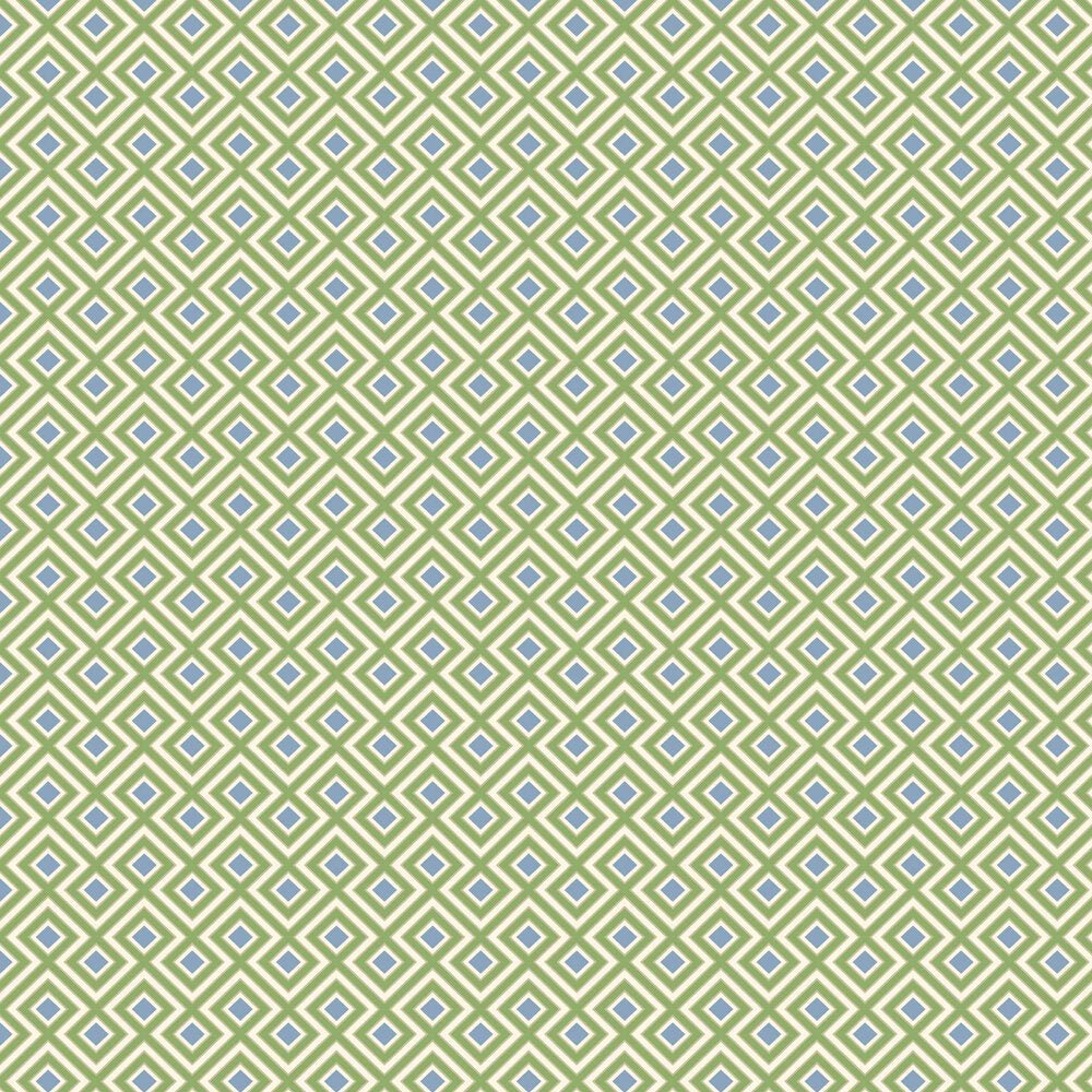 La Fiorentina Small Wallpaper - Emerald/ Blue - GP & J Baker - BW45098/3 - Premier Wallcovering