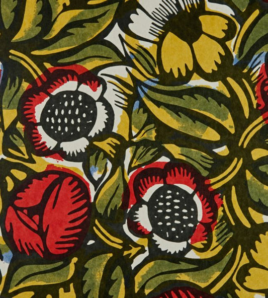 La Foret Wallpaper - Poppy - Christopher Farr Cloth - CFW115 - 04 - Premier Wallcovering
