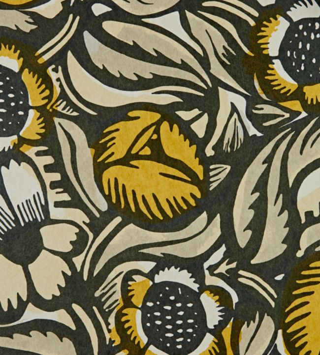 La Foret Wallpaper - Coal - Christopher Farr Cloth - CFW115 - 01 - Premier Wallcovering