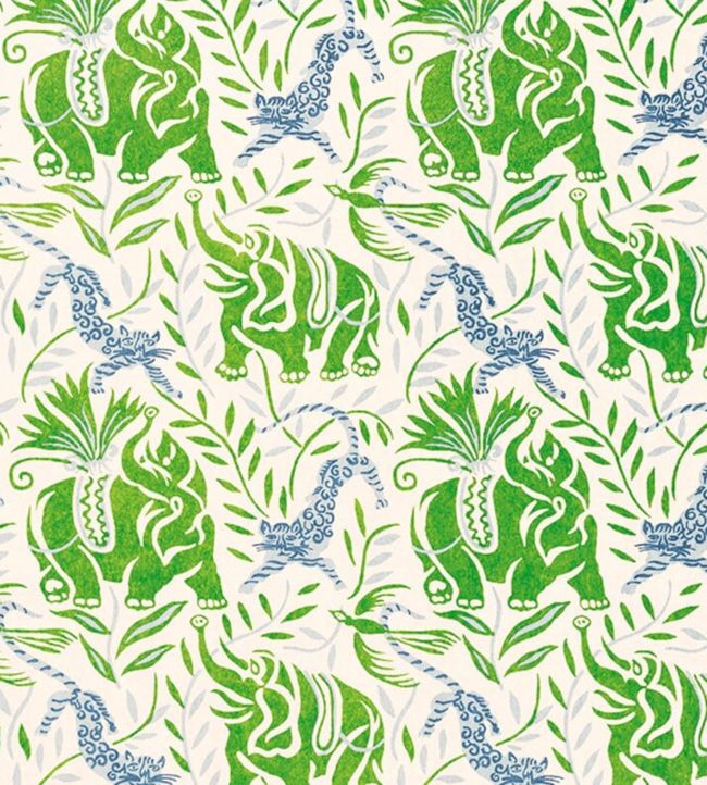 La Jungle Wallpaper - Grass - Christopher Farr Cloth - CFW127 - 04 - Premier Wallcovering
