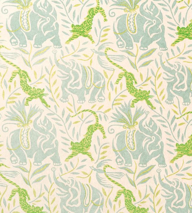 La Jungle Wallpaper - Aruba - Christopher Farr Cloth - CFW127 - 01 - Premier Wallcovering